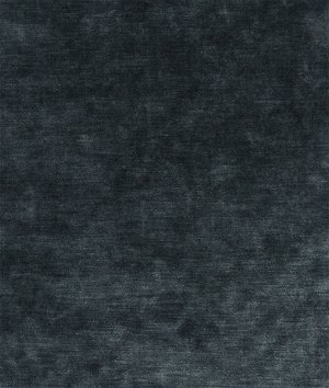 GP & J Baker King's Velvet Charcoal Fabric