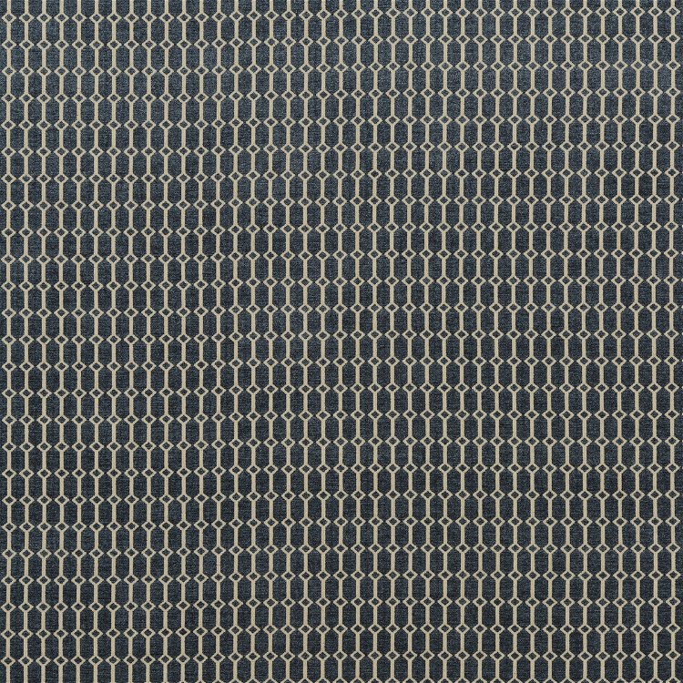 GP & J Baker Lancaster Weave Sapphire Fabric