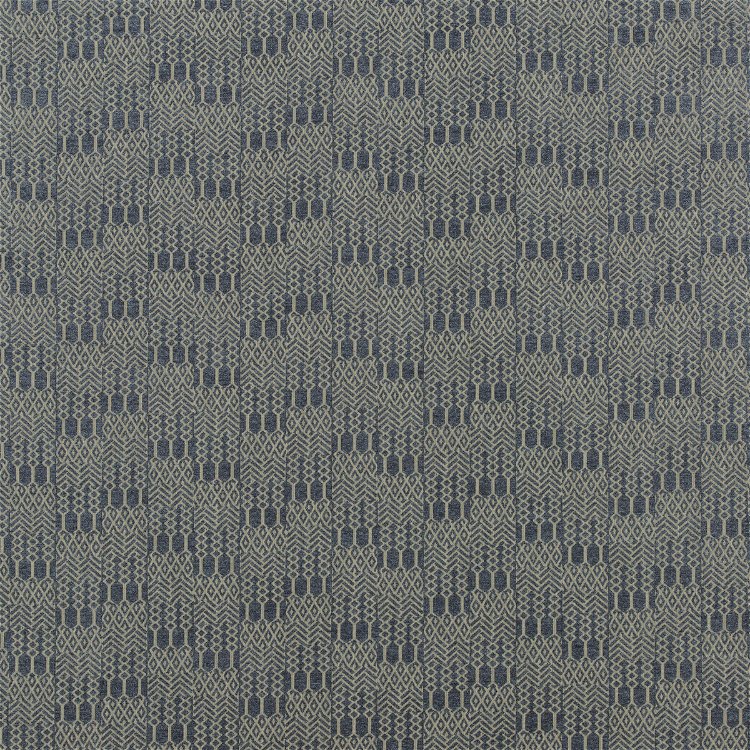 GP & J Baker Chimney Weave Sapphire Fabric