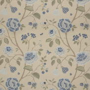 GP & J Baker Lillington Soft Blue Fabric