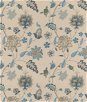 GP & J Baker Baker's Indienne Embroidery Indigo/Stone Fabric