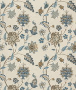 GP & J Baker Baker's Indienne Embroidery Soft Blue