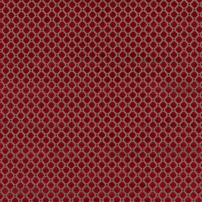 GP &amp; J Baker Indus Velvet Red Fabric