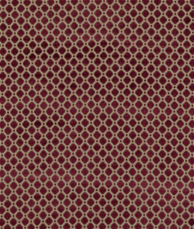 GP & J Baker Indus Velvet Berry Fabric