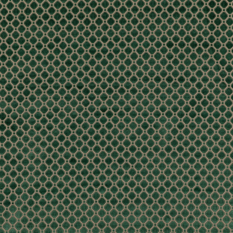 GP &amp; J Baker Indus Velvet Emerald Fabric