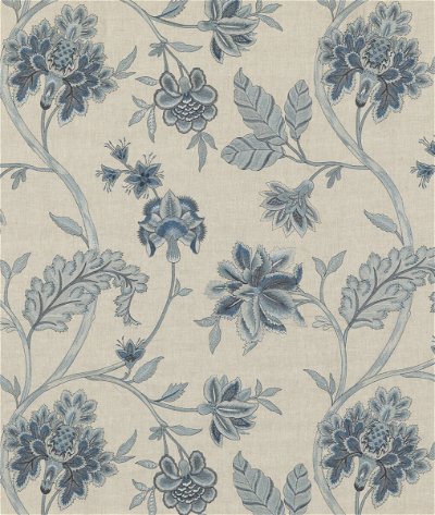 GP & J Baker Arundel Blue Fabric