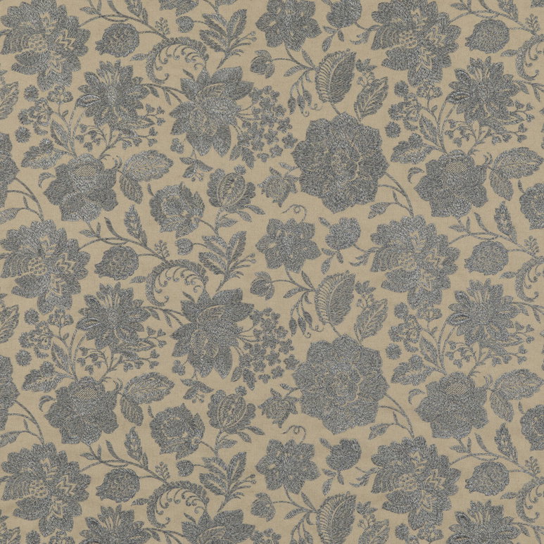 GP &amp; J Baker Berwick Blue Fabric