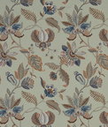 GP & J Baker Durbar Aqua Fabric
