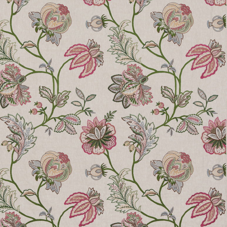 GP &amp; J Baker Agra Fuchsia Fabric