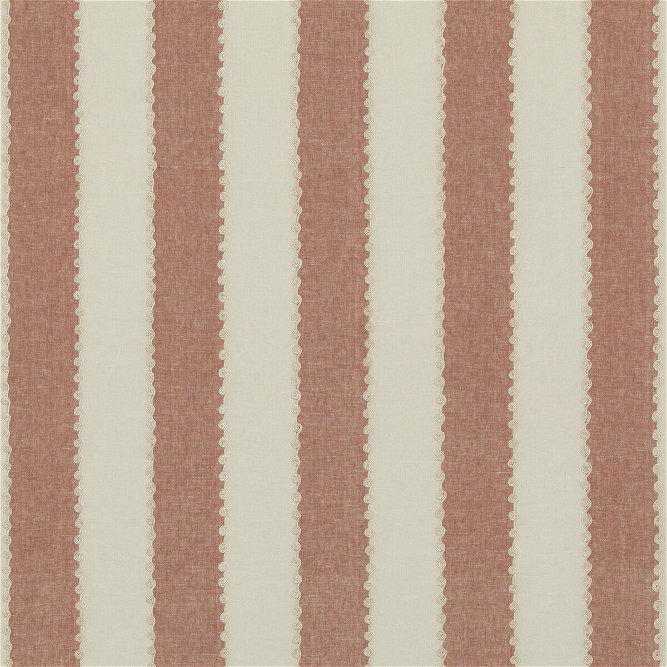 GP &amp; J Baker Ashmore Stripe Red Fabric