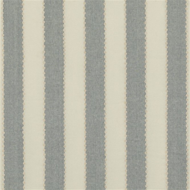 GP &amp; J Baker Ashmore Stripe Blue Fabric