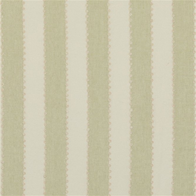 GP &amp; J Baker Ashmore Stripe Green Fabric