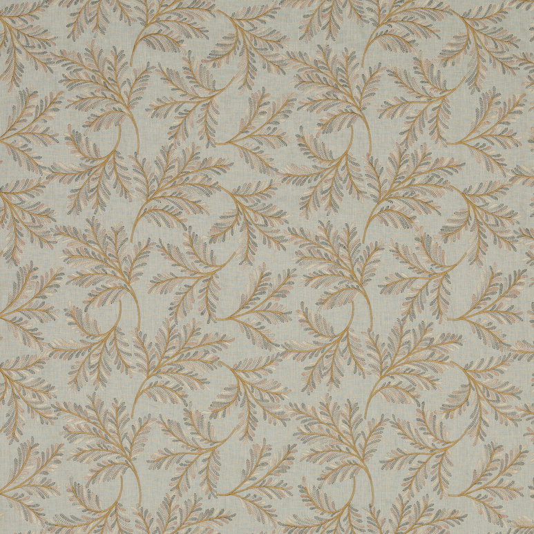 GP &amp; J Baker Chelsea Fern Aqua/Bronze Fabric