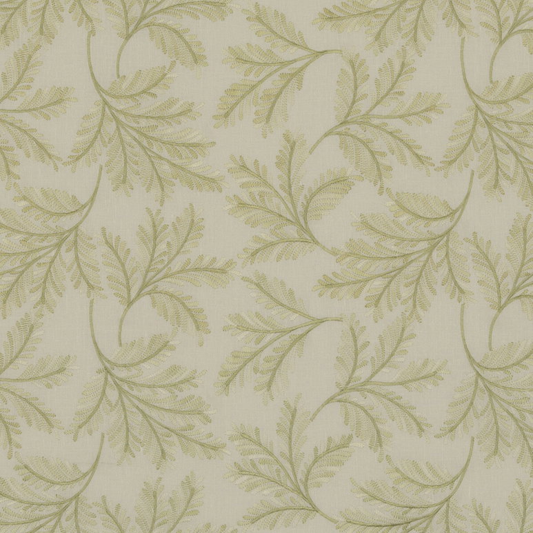 GP &amp; J Baker Chelsea Fern Spring Green Fabric