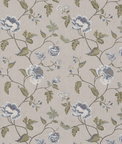 GP & J Baker Lavenham Blue Fabric