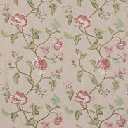 GP & J Baker Lavenham Rose Fabric