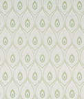 GP & J Baker Ashmore Aqua/Green Fabric