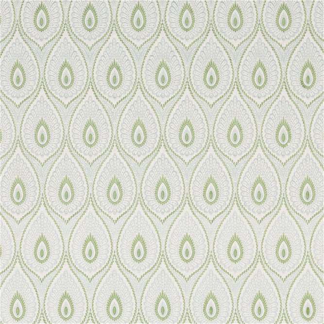 GP &amp; J Baker Ashmore Aqua/Green Fabric