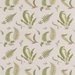 GP & J Baker Ferns Embroidery Green/Natural Fabric