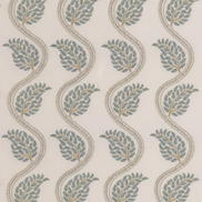 GP & J Baker Filkins Sage/Aqua Fabric