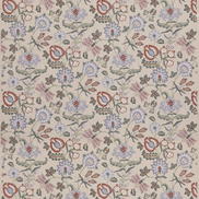 GP & J Baker Snowhill Green/Russet Fabric