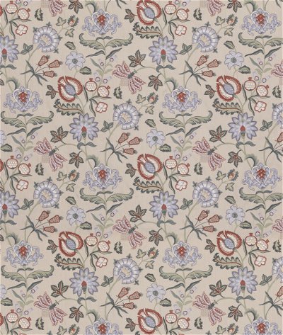 GP & J Baker Snowhill Green/Russet Fabric