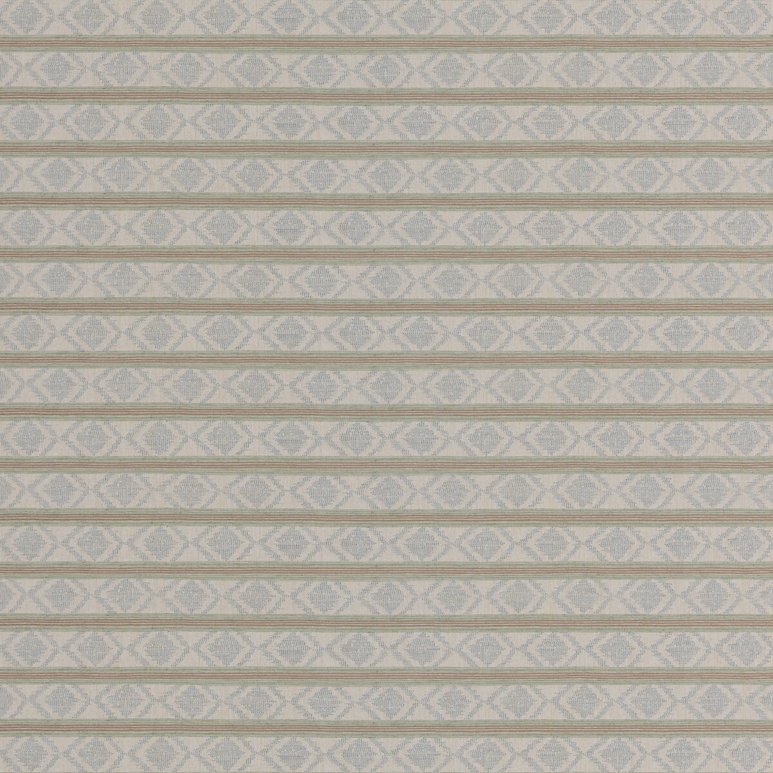 GP &amp; J Baker Burford Stripe Aqua Fabric