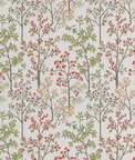 GP & J Baker Penally Red/Green Fabric