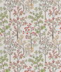 GP & J Baker Penally Red/Green Fabric