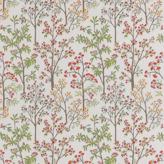 GP &amp; J Baker Penally Red/Green Fabric