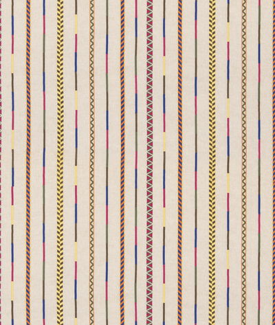GP & J Baker Backdrop Fuchsia/Blue Fabric