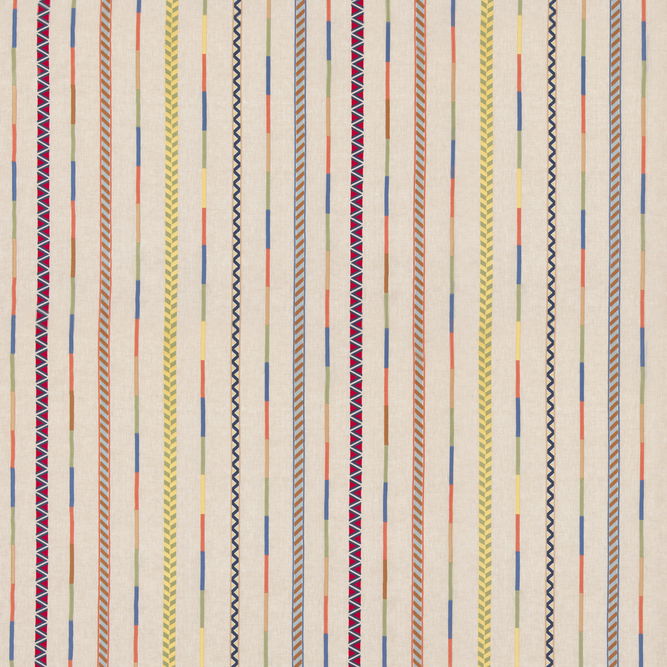 GP &amp; J Baker Backdrop Coral/Sage Fabric