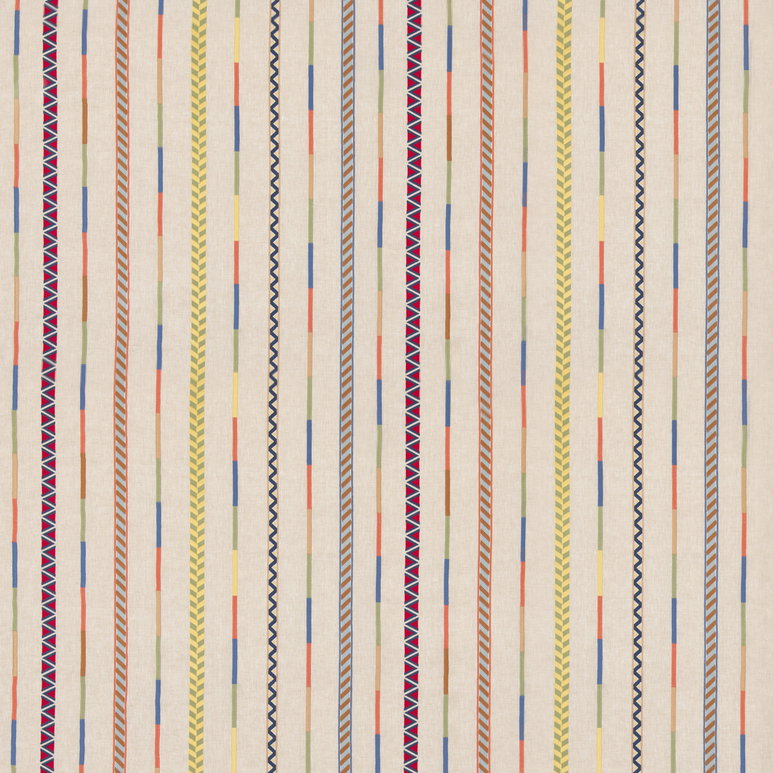 GP &amp; J Baker Backdrop Coral/Sage Fabric
