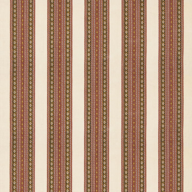 GP &amp; J Baker Worlds Apart Fuchsia/Ochre Fabric