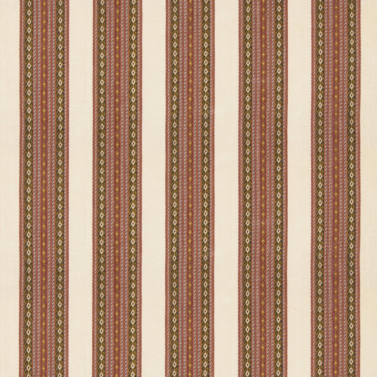 GP &amp; J Baker Worlds Apart Fuchsia/Ochre Fabric