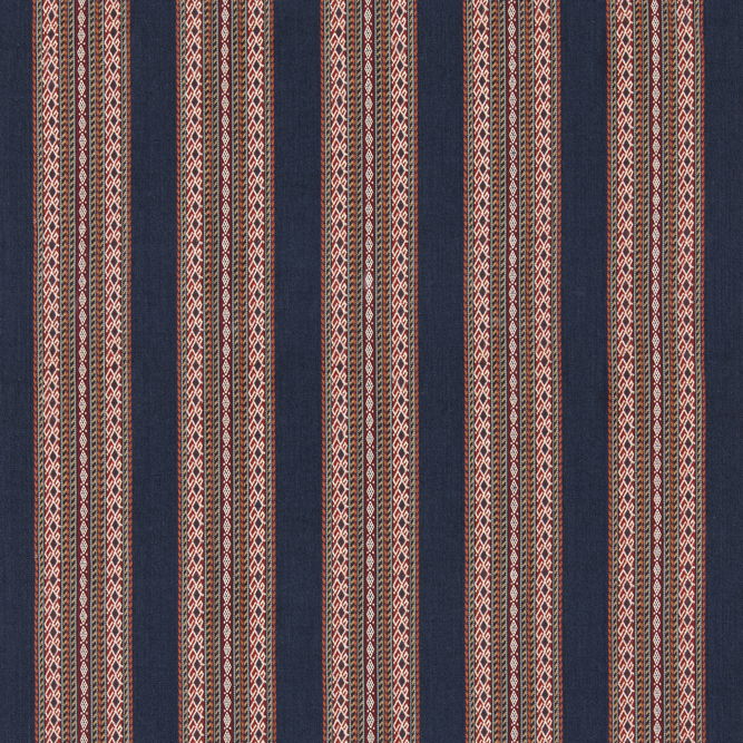 GP &amp; J Baker Worlds Apart Indigo Fabric