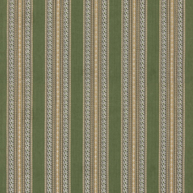 GP &amp; J Baker Worlds Apart Green Fabric