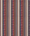 GP & J Baker Runaway Indigo/Red Fabric
