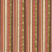 GP & J Baker Runaway Coral/Green Fabric