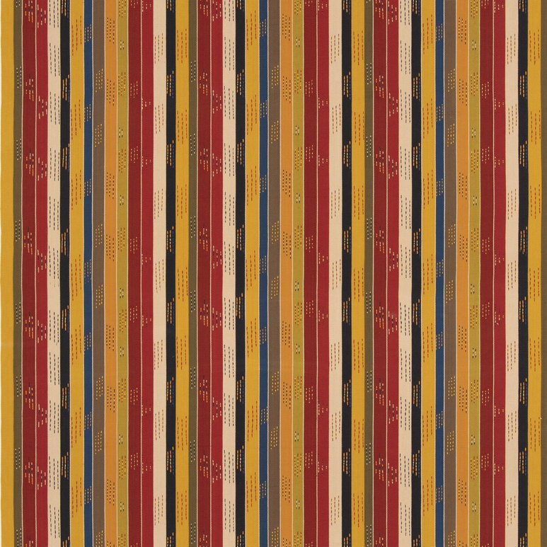 GP &amp; J Baker Jogalong Red/Ochre Fabric