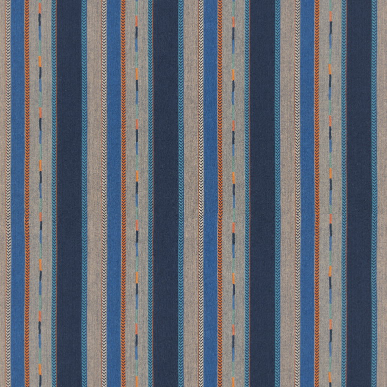 GP &amp; J Baker Bunty Indigo Fabric