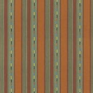 GP & J Baker Bunty Orange/Green Fabric