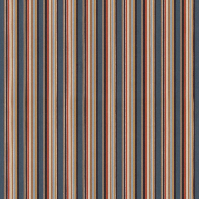 GP &amp; J Baker Wild One Indigo/Cocoa Fabric
