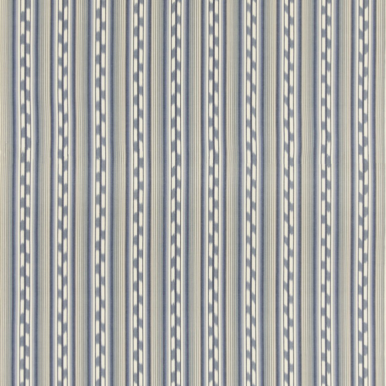 GP &amp; J Baker Halki Stripe Blue Fabric