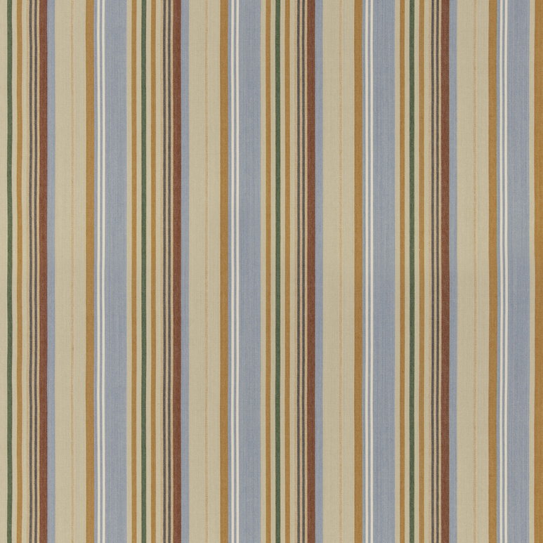 GP &amp; J Baker Petra Stripe Soft Blue Fabric