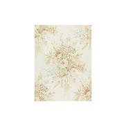 Lee Jofa Sherbourne II Peach/Aqua Fabric