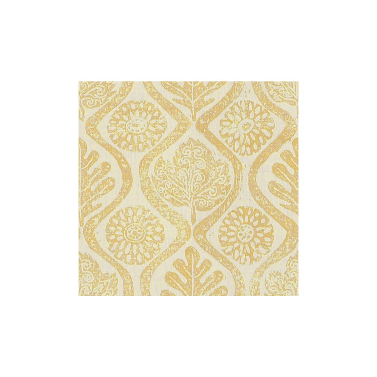 Lee Jofa Oakleaves Yellow Fabric
