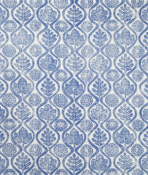 Lee Jofa Oakleaves Azure Fabric