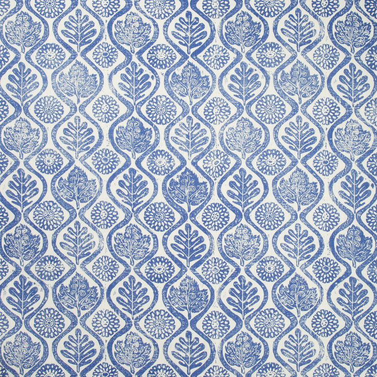 Lee Jofa Oakleaves Azure Fabric