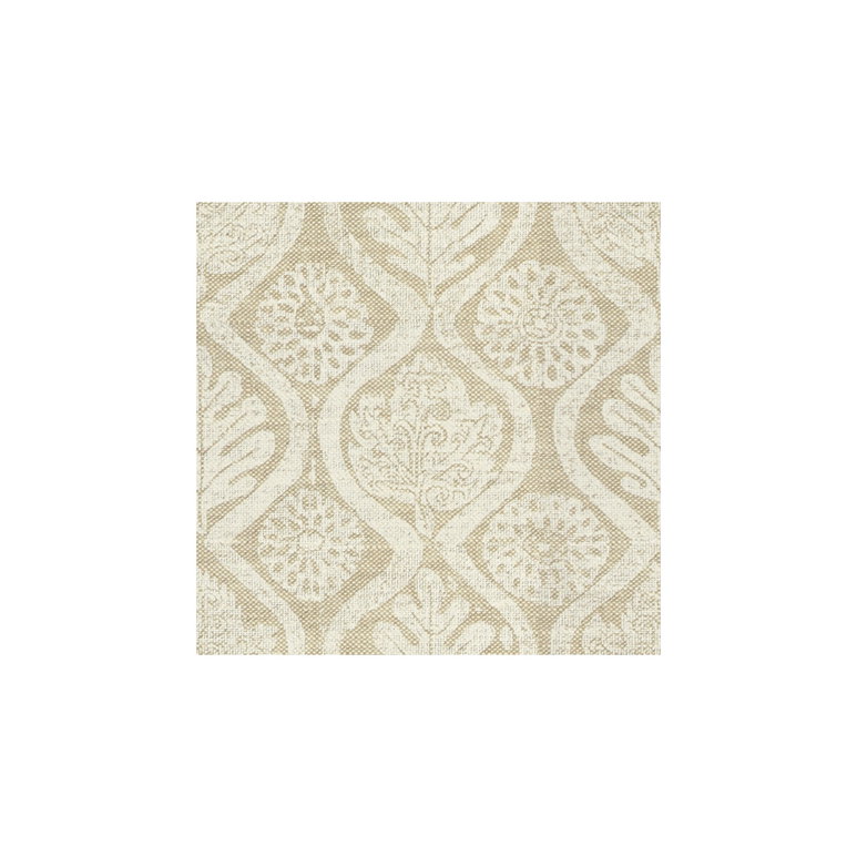 Lee Jofa Oakleaves White/Oat Fabric